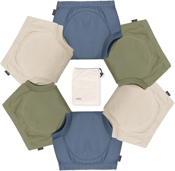 EZ Moms 6 Packs Toddler Potty Training Underwear Strong Absorbent Padded Underwear Toilet Trainin... | Amazon (US)