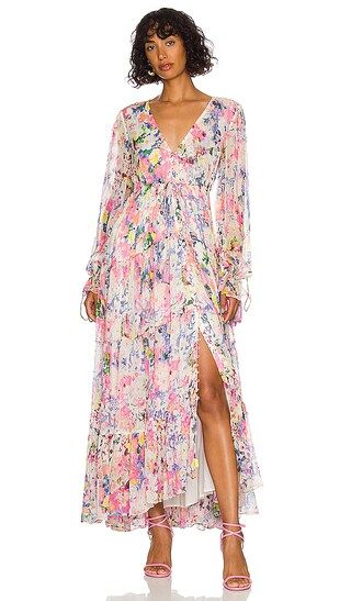 Leila Maxi Dress in Multicolor | Revolve Clothing (Global)