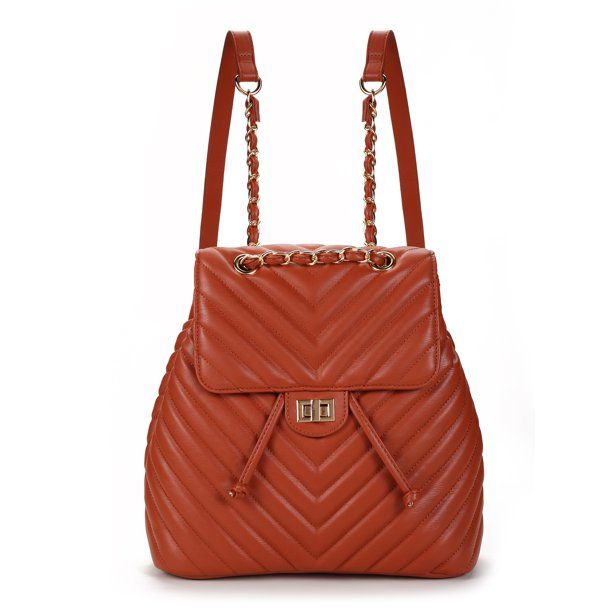 Becool Women's Chevron Quilted Backpack - Walmart.com | Walmart (US)