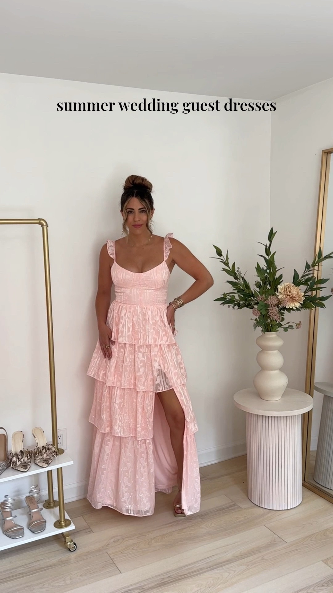 summer wedding guest dresses — five options under $150

Tiered dresses | floral dresses | pink dresses | yellow dresses | event dresses 

#LTKStyleTip #LTKSummerEdit #LTKWedding