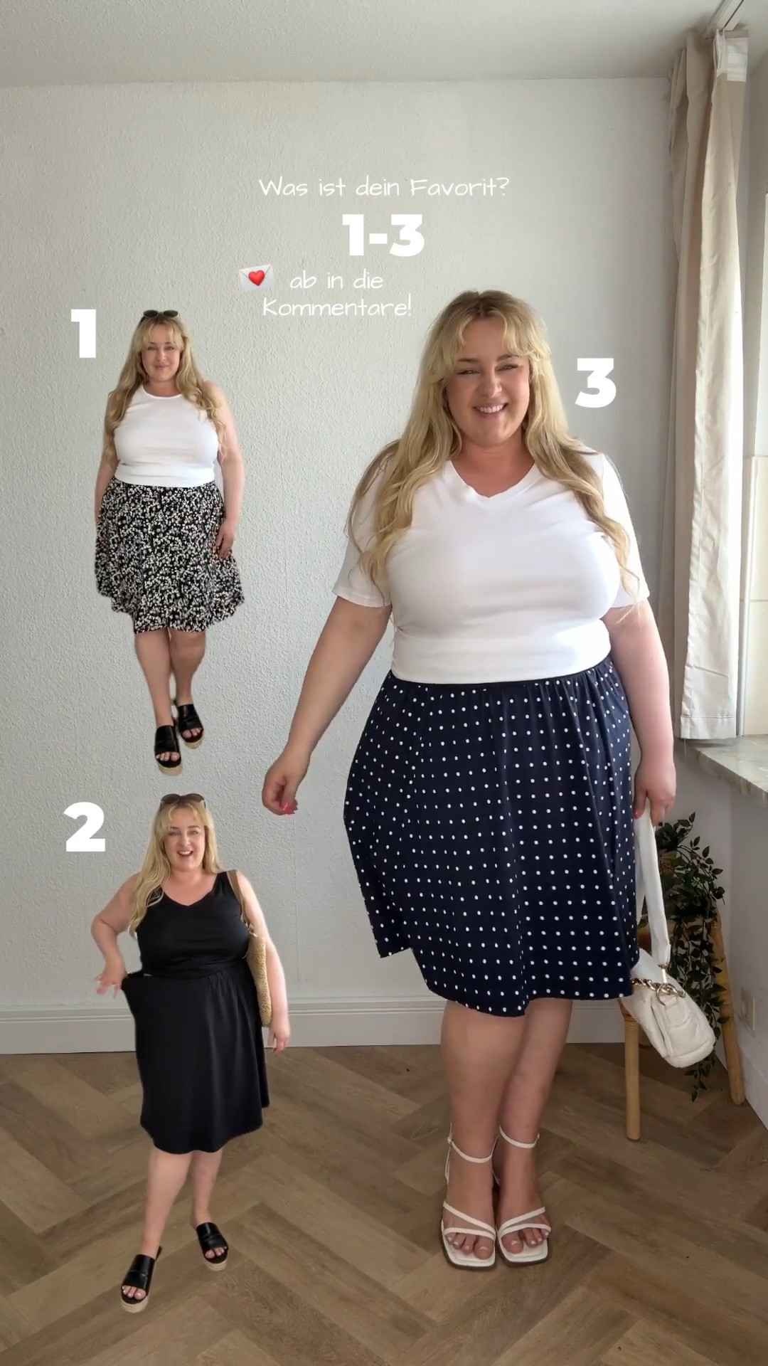 3 Röcke für den Sommer ☀️

##plussizefashion #muster #beachoutfit #curvy #summer #rock

#LTKdeutschland #LTKplussize #LTKsummer
