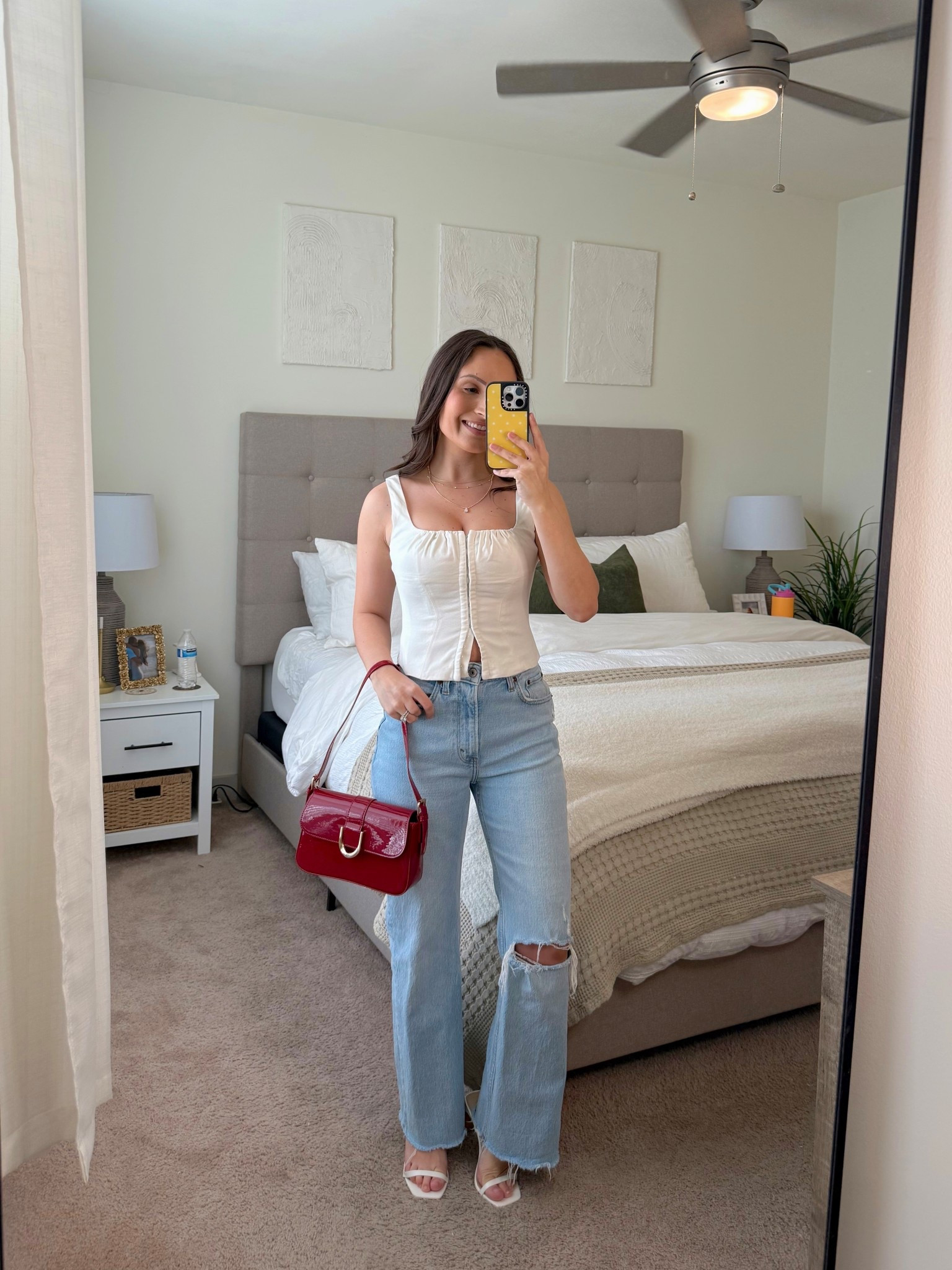 Tank - XS,
Jeans - 24 short

#LTKootd #LTKPetite #LTKdayinmylife