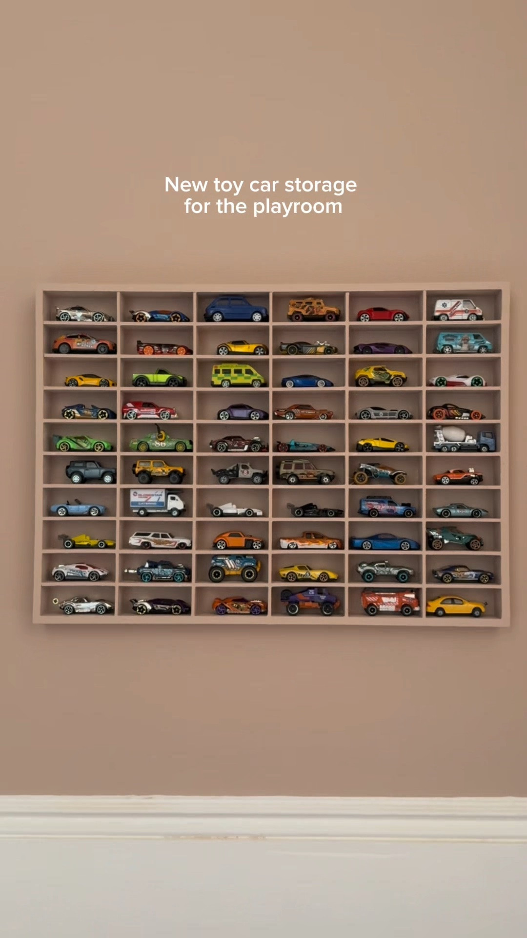 New mini project for the playroom is complete 🚗 #toycar #toystorage #homedecor #playroom

#LTKuk #LTKkids #LTKhome