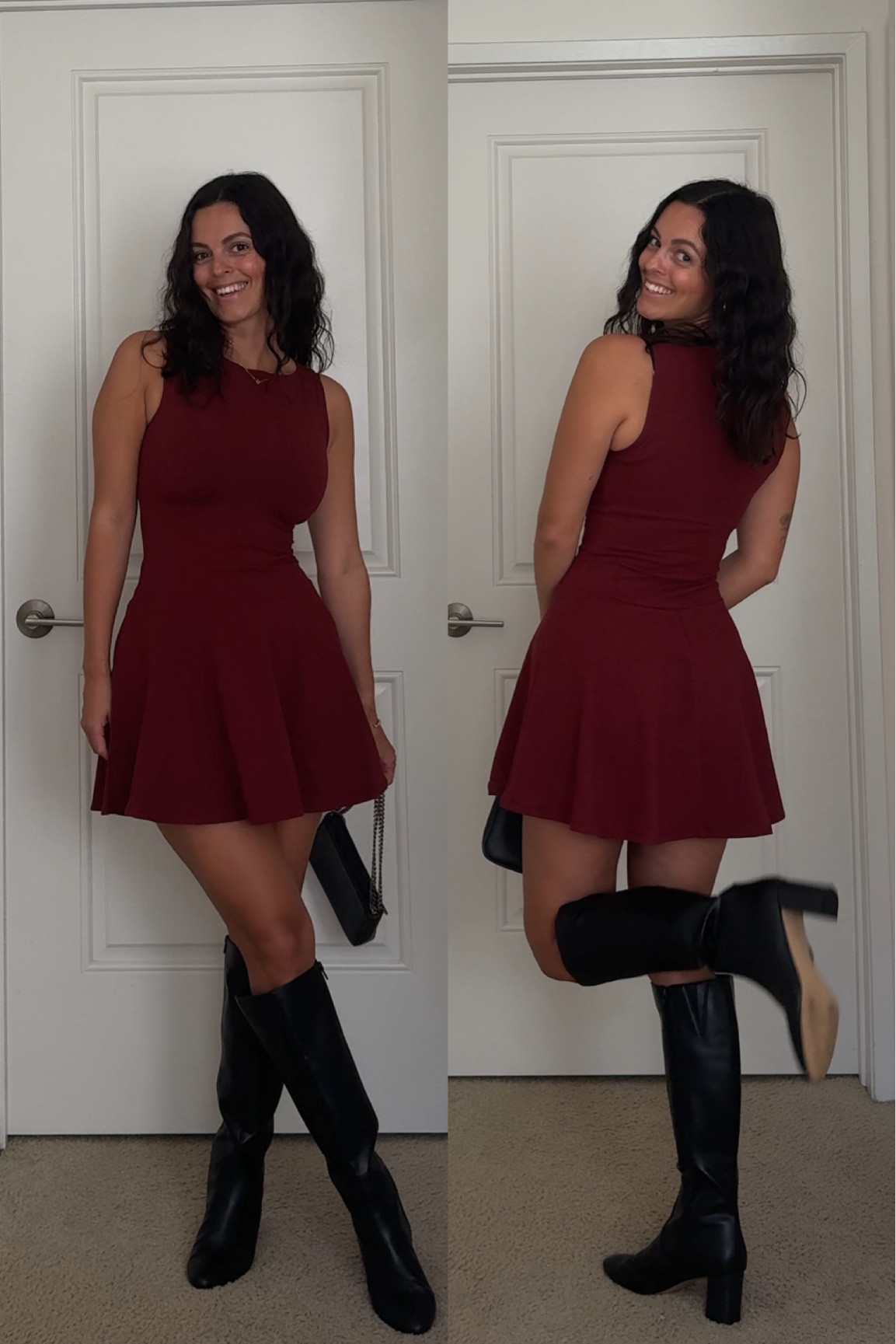 The most flattering little dress ❤️ I wear size XS 