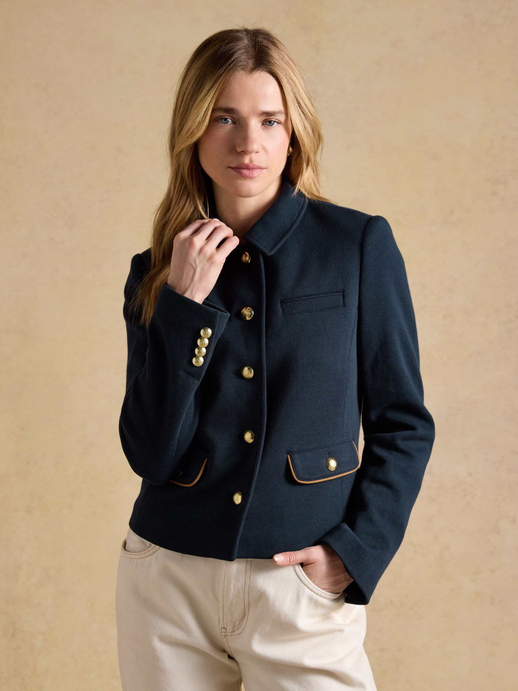 Hatton Navy Jacket | Joules | Joules