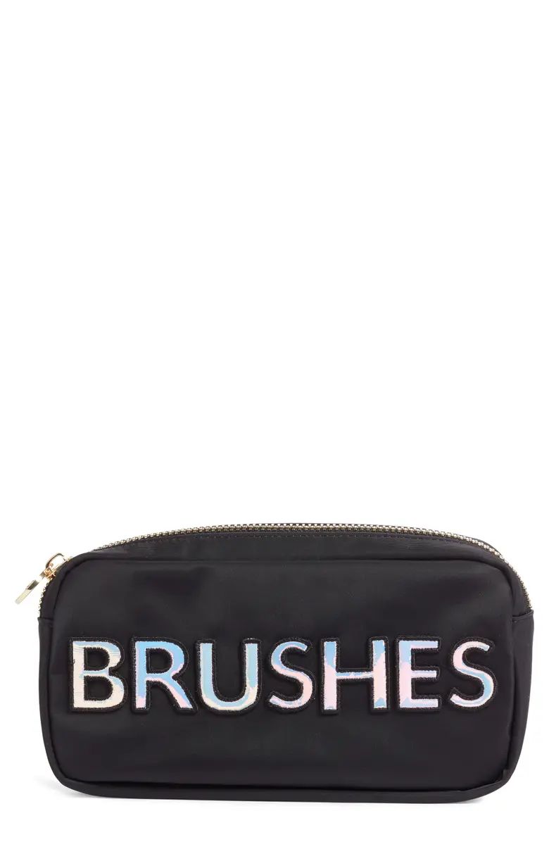 Brush Small Nylon Cosmetics Bag | Nordstrom