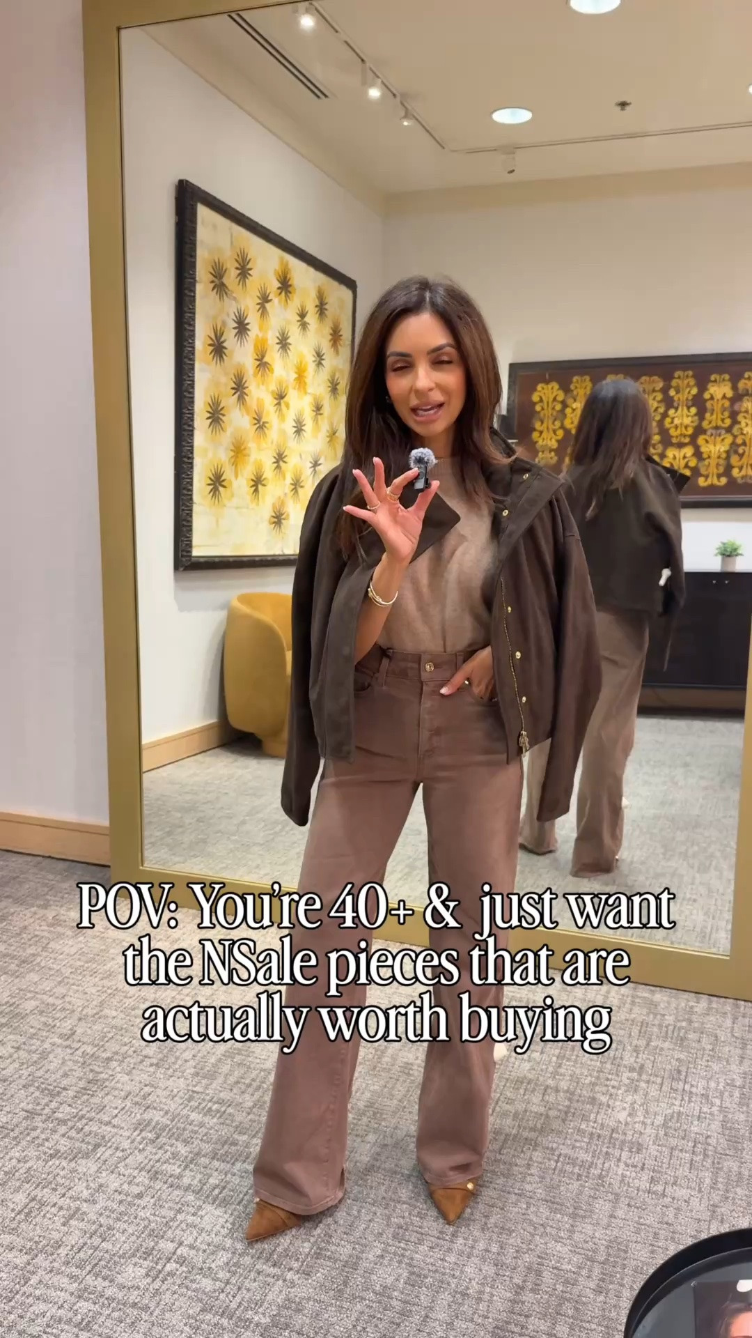 One of my top NSALE looks! Needed it ALL!
Wearing an xs in suede jacket- the fit and color are absolute perfection, runs TTS
Cashmere sweater will be a go to, you'll love the fit of this! Wearing xs 
Paige denim is a top pick for fit, I'm in size 24
VB heels are so similar to my older pair and they're so comfortable! I wear my true size

#LTKPetite #LTKSaleAlert #LTKOver40