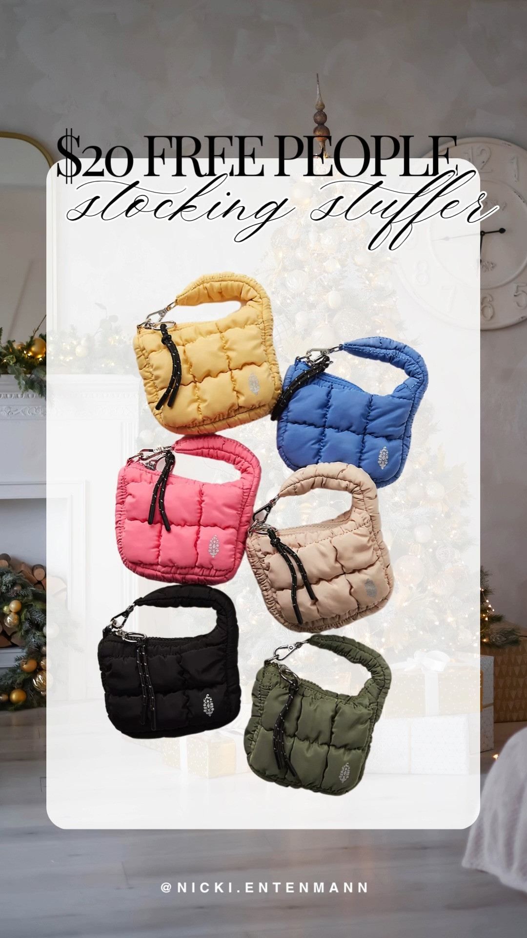 Free People Quilted Micro Pouch at $20 makes a perfect stocking stuffer, blending chic utility with festive charm. Affordable fashion meets thoughtful gifting. #FreePeople #QuiltedPouch #MicroBag #StockingStuffer #HolidayGifts #GiftIdeas #AffordableStyle #ShoppingInspo #TrendyLooks #FashionDeals 

 #LTKGiftGuide #LTKHoliday #LTKFindsUnder50