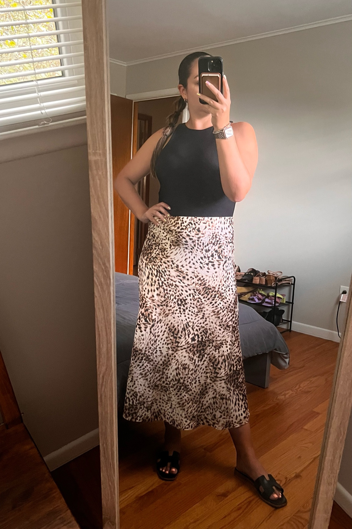 Slick back pony and a cheetah printed skirt is always a yes in my book 

#LTKworkwear #LTKmidsize #LTKBacktoSchool