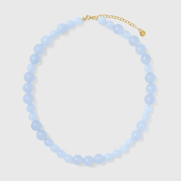 fejn jewelry - Kette 'big bead' - Choker mit Halbedelsteinen - bei fejn jewelry im Avocadostore | Avocadostore DE