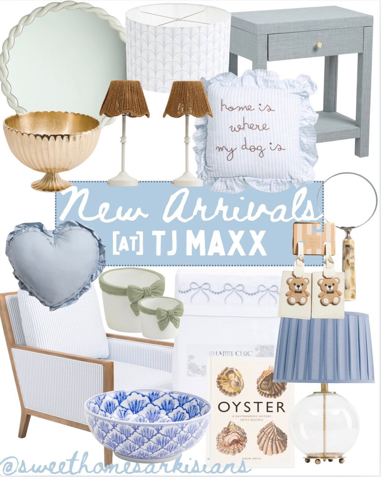 new arrivals at tj maxx🤍🩵

#LTKHome