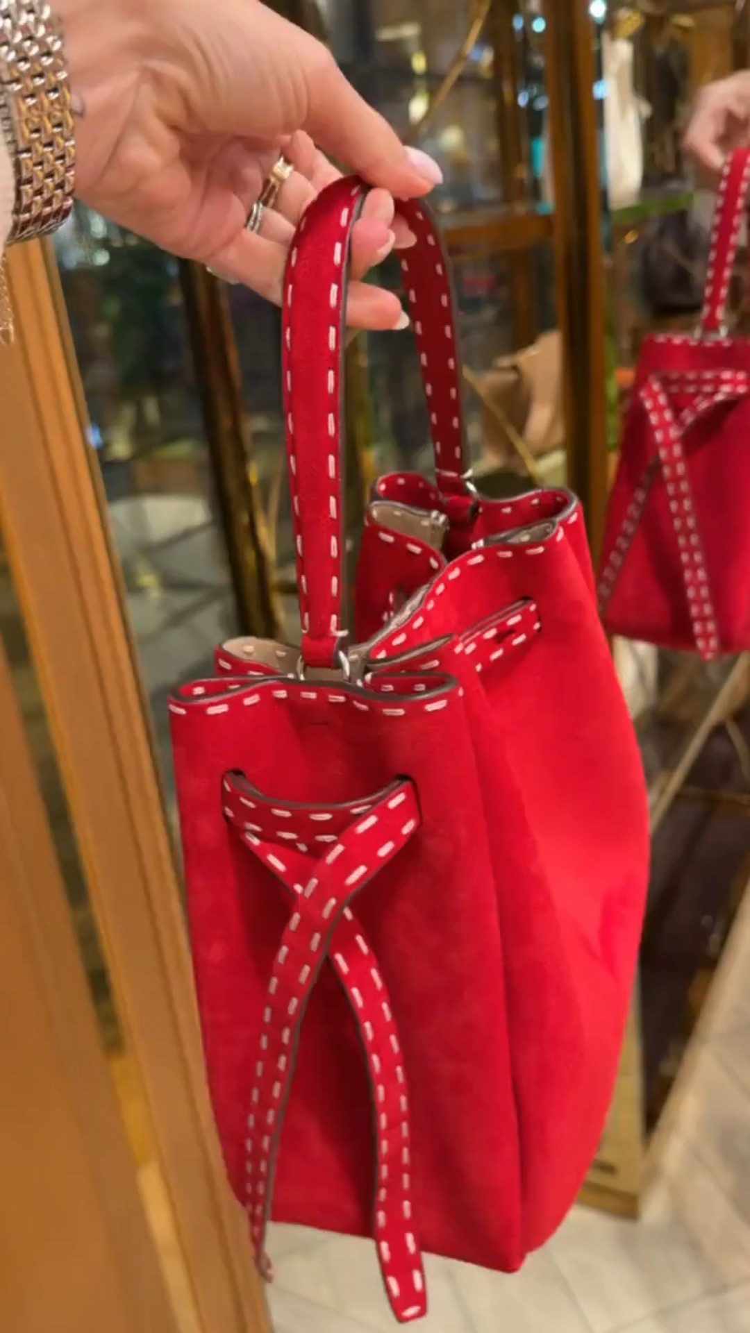 Chic red bag a perfect staple piece. Bold red women's fashion statement bag Annabstyle 

#LTKmomlife #LTKdayinmylife #LTKOver40