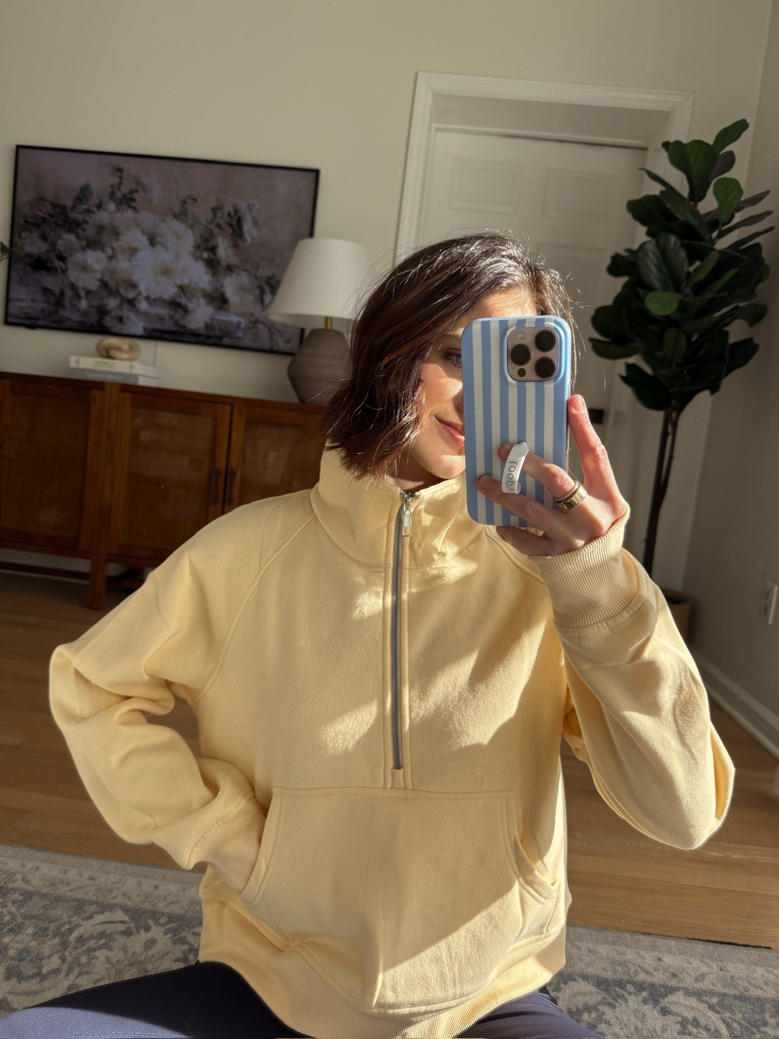 Loving this cozy yellow quarter zip! 

wearing a tts: small!

amazon fashion, yellow hoodie, butter yellow, butter yellow tops, summer outfits, cozy style, hallie ragan

#LTKgrwm #LTKootd #LTKSeasonal