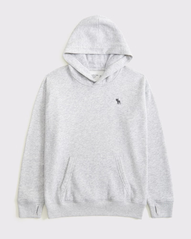 boys essential icon full-zip hoodie | boys tops | Abercrombie.com | Abercrombie & Fitch (US)