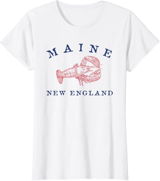 Maine Lobster Graphic T-Shirt | Amazon (US)
