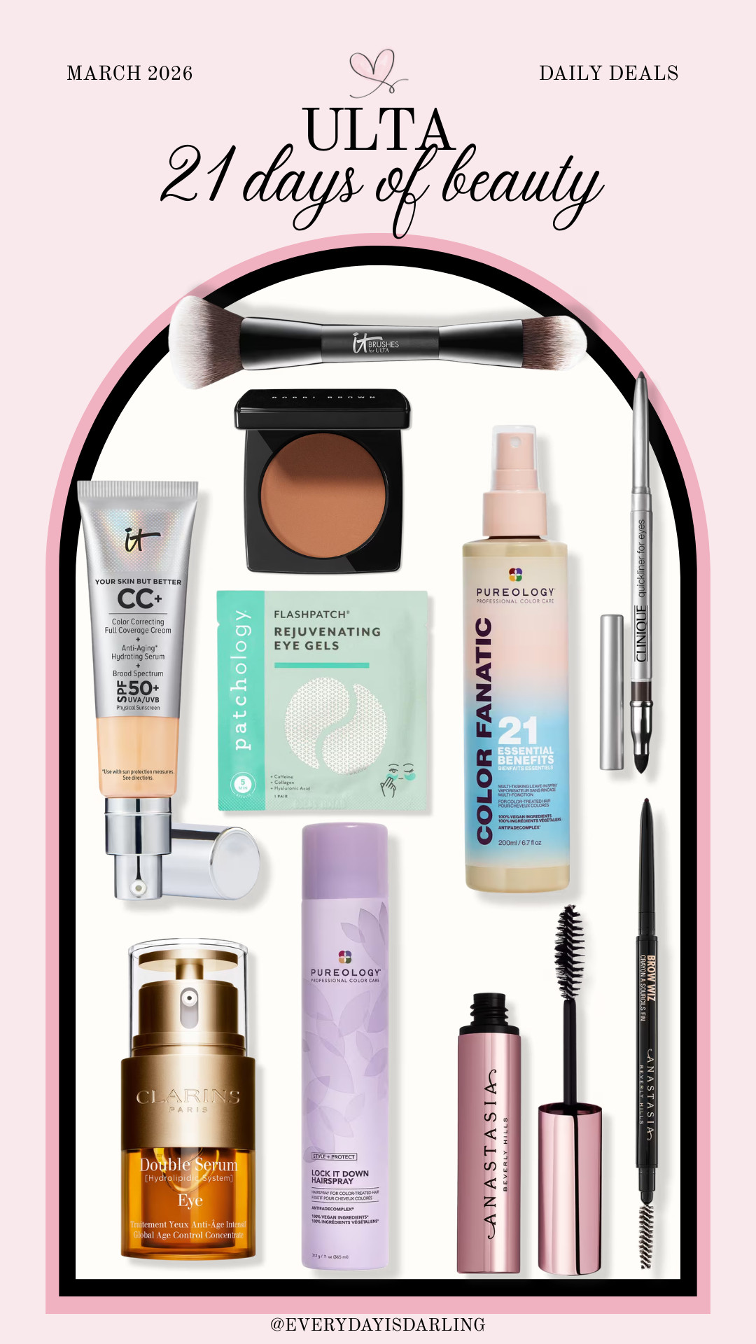 Ulta 21 days of beauty - 3/14 

 #LTKSaleAlert #LTKBeauty