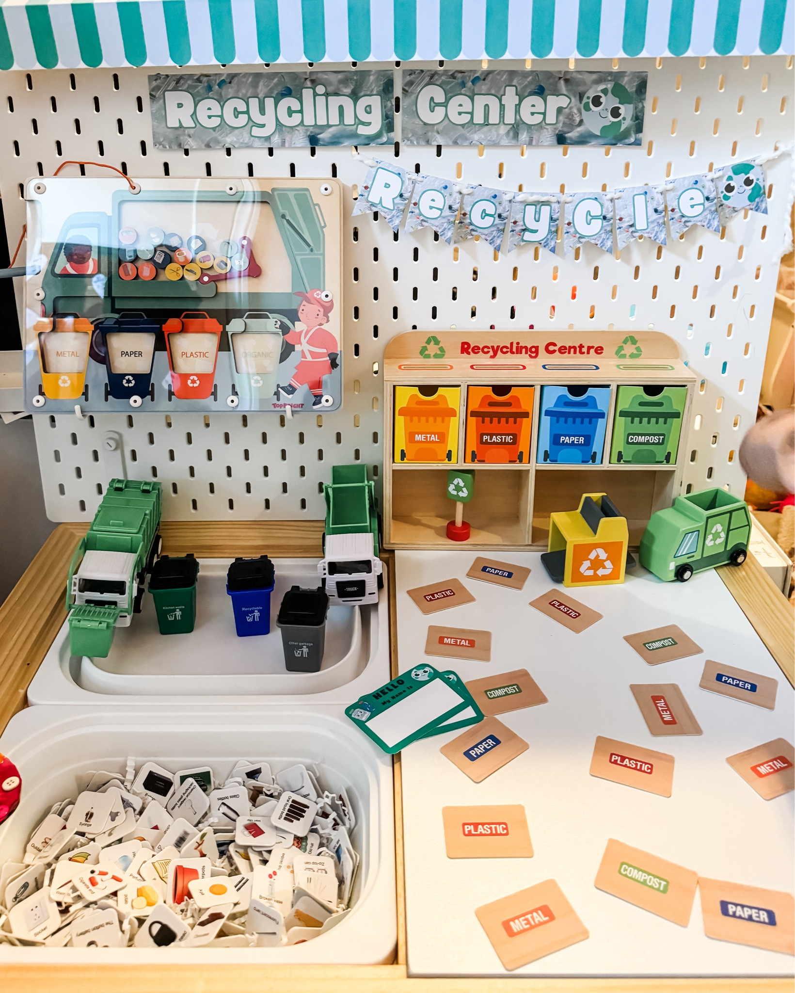 Everything you need for your little Earth helper, especially if they love trucks! Recycling Center dramatic play toys.

#LTKkids #LTKGiftGuide #LTKSeasonal