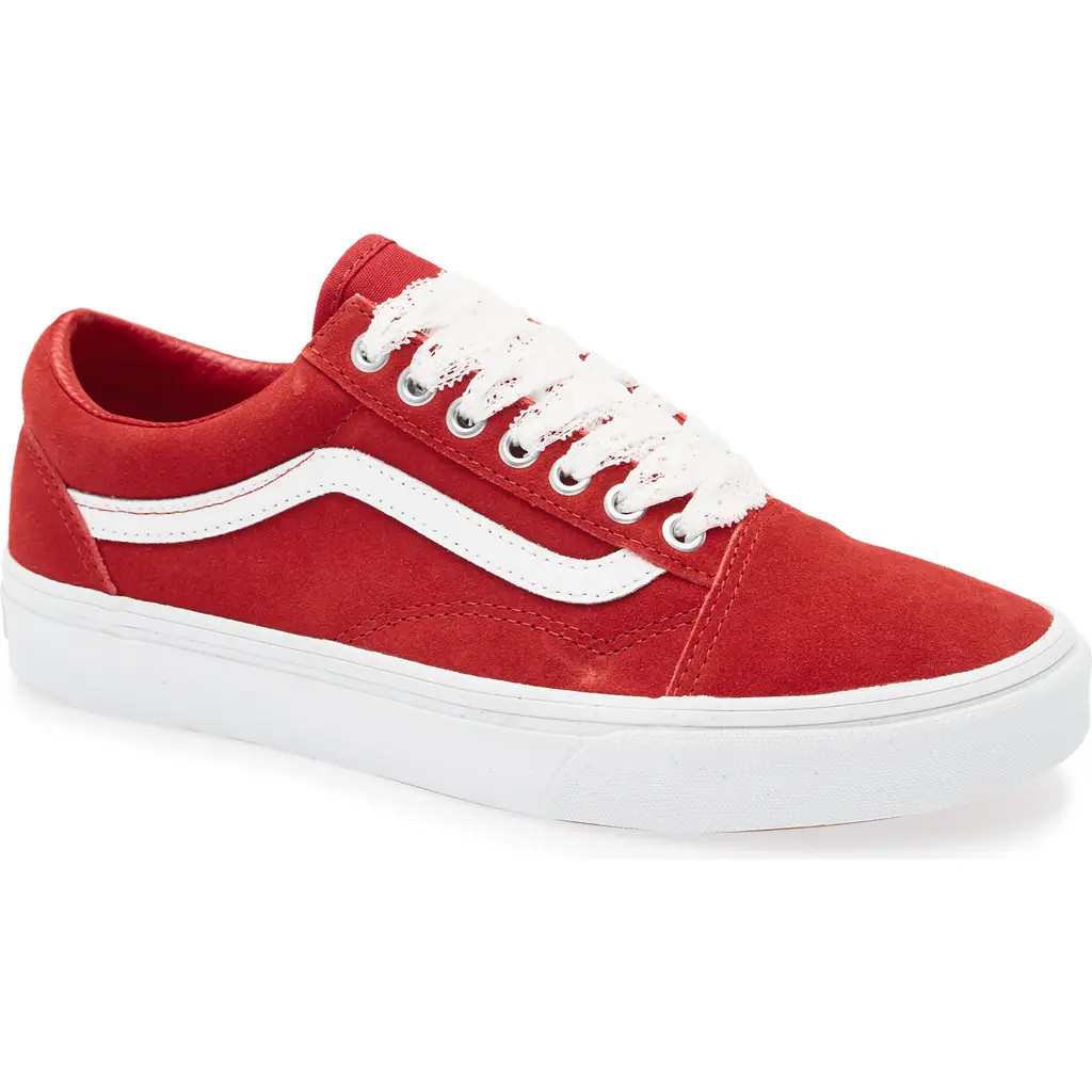 Vans Old Skool Sneaker in Pop Lace Racing Red at Nordstrom, Size 8.5 | Nordstrom