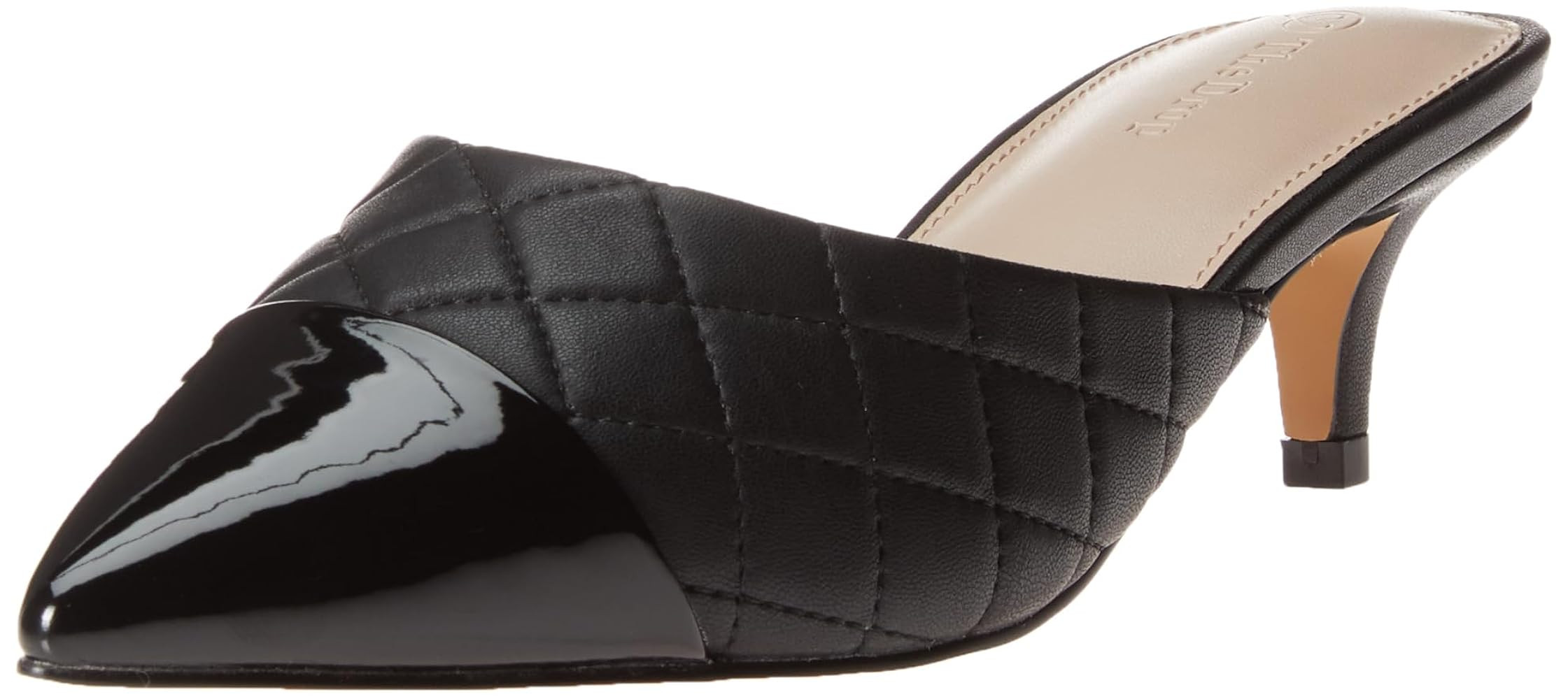 The Drop Women's Paulina Pointed-Toe Two-Tone Mule | Amazon (US)