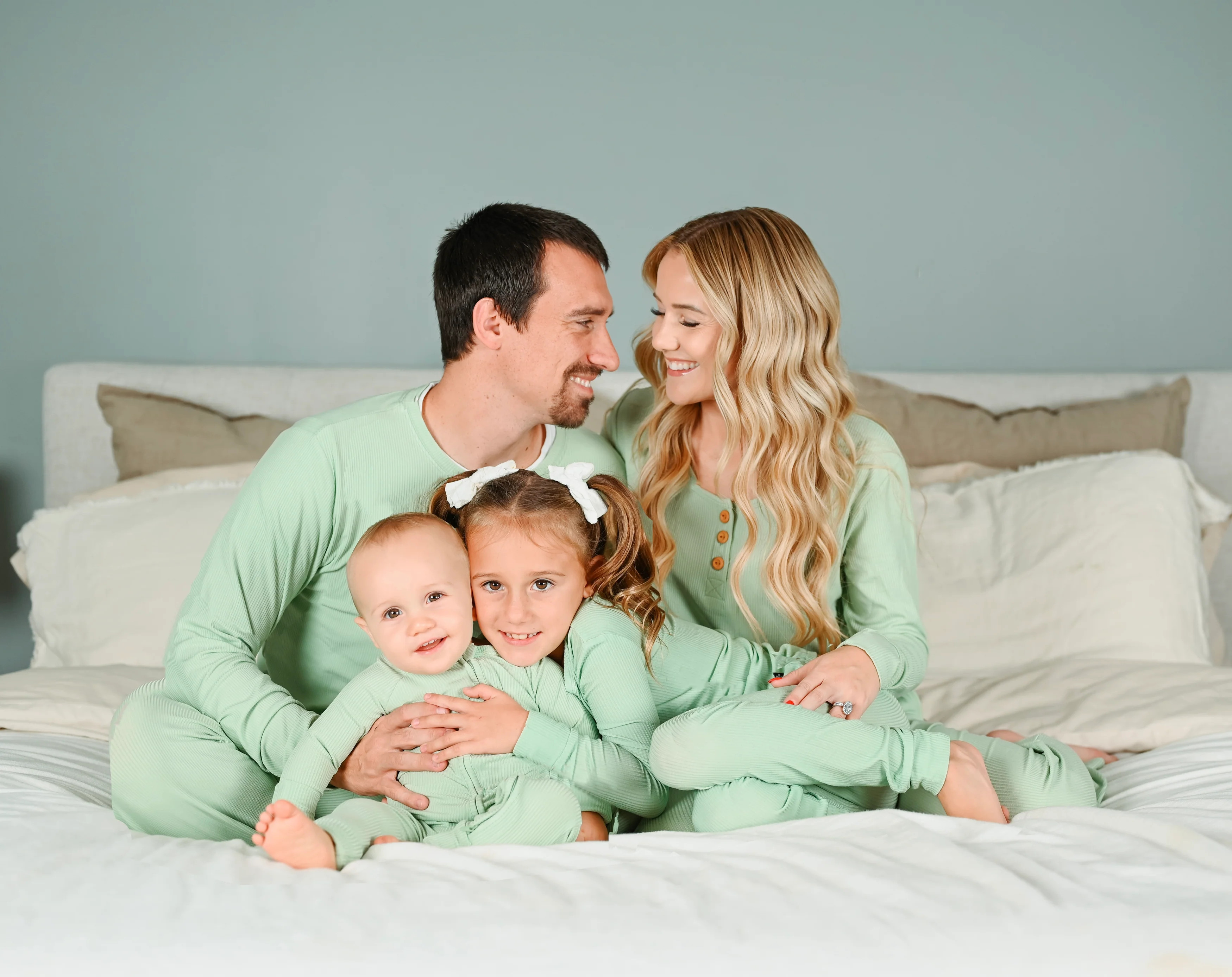 LONG SLEEVE 2 PIECE SETS - Pine | millie + roo