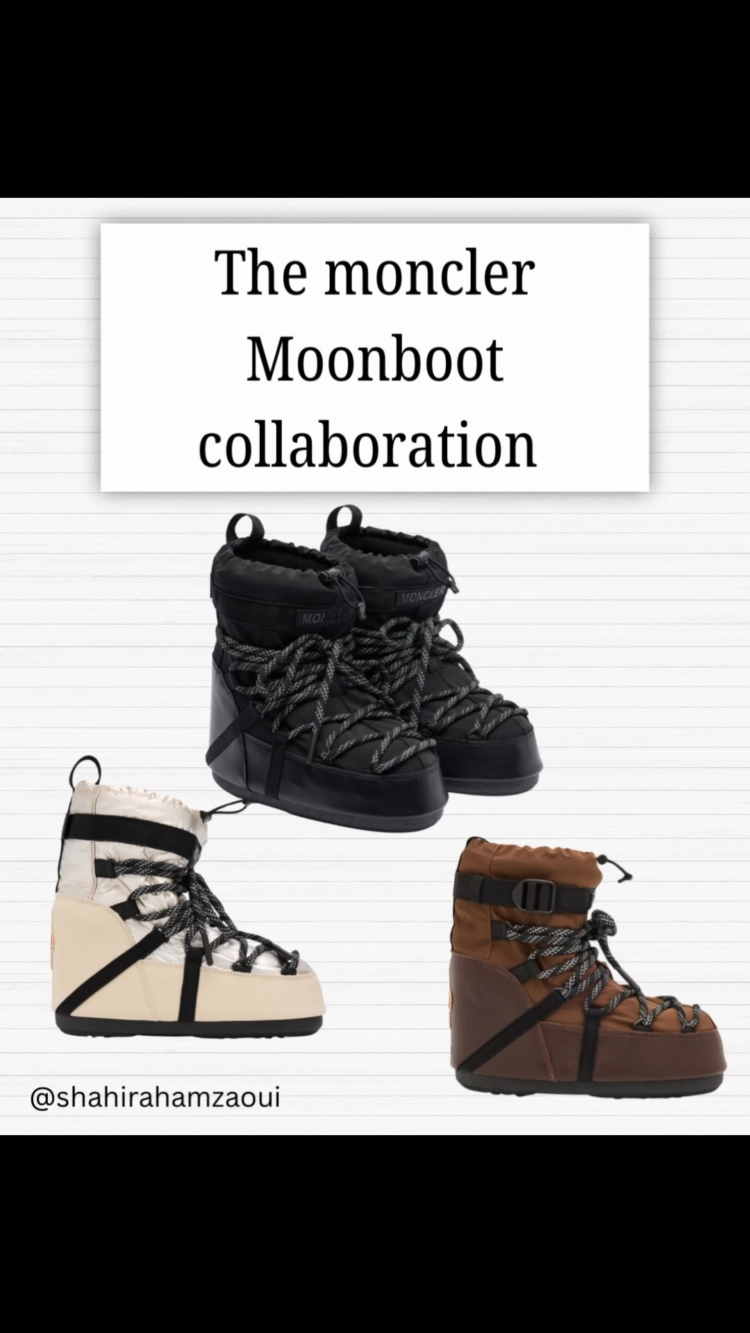 Moncler x Moon Boot Icon Low Padded Snow Boots are so cool! My favorite is the black one. 

#LTKSeasonal #LTKootd #LTKHoliday