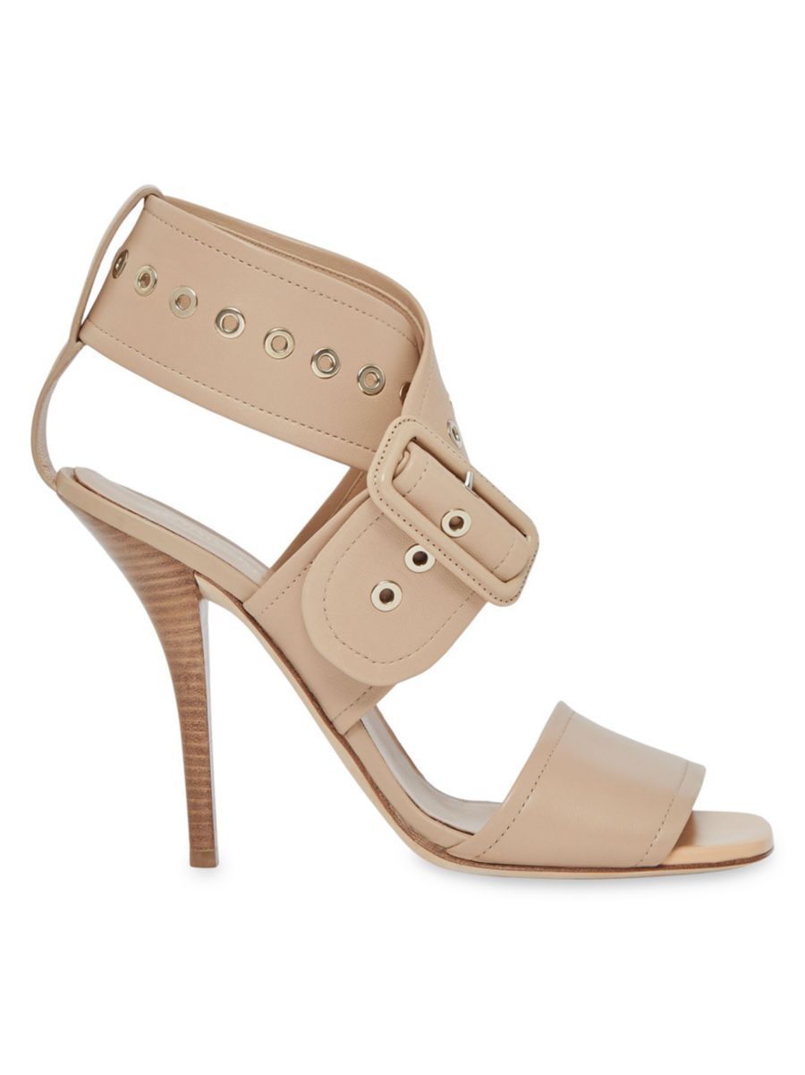 Leather Buckle Sandals | Saks Fifth Avenue