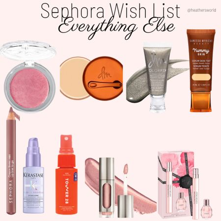 Sephora Wish List everything I have my eye on from Sephora including makeup, fragrance 

#sephora #makeup #fragrance #beauty #wishlist #haircare 

#LTKHoliday #LTKbeauty #LTKfindsunder100