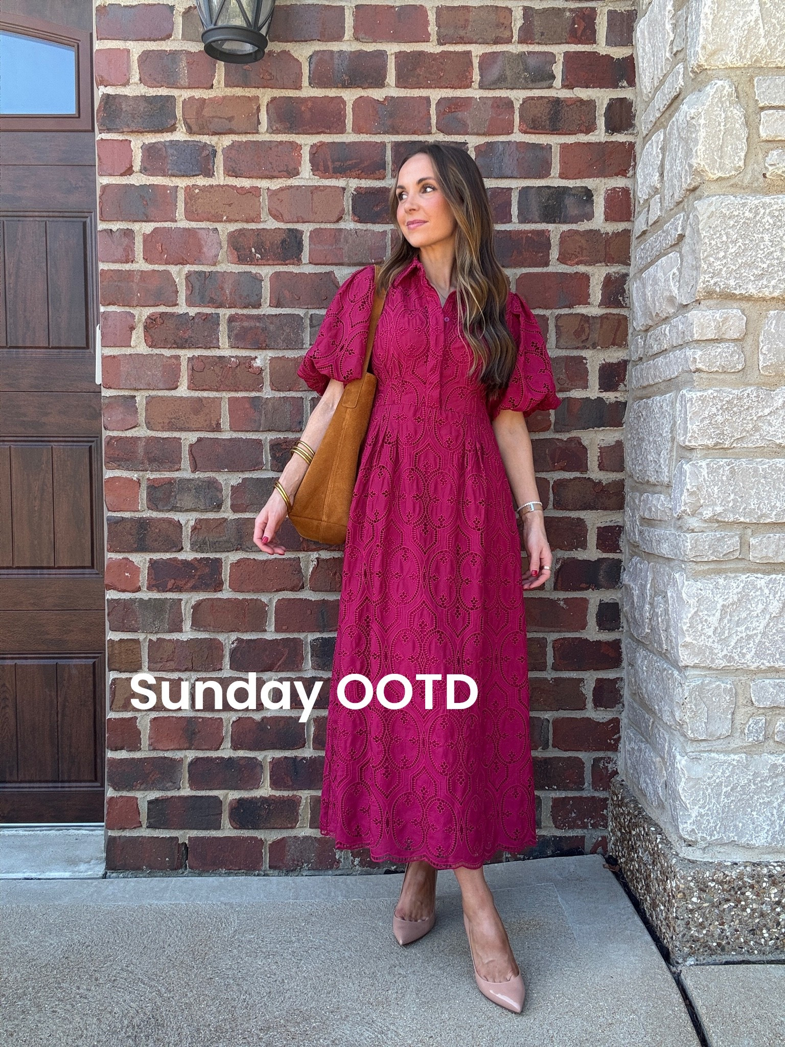 Sunday outfit of the day ❤️ this dress is fully lined and stunning!!

#LTKgrwm #LTKootd #LTKSeasonal