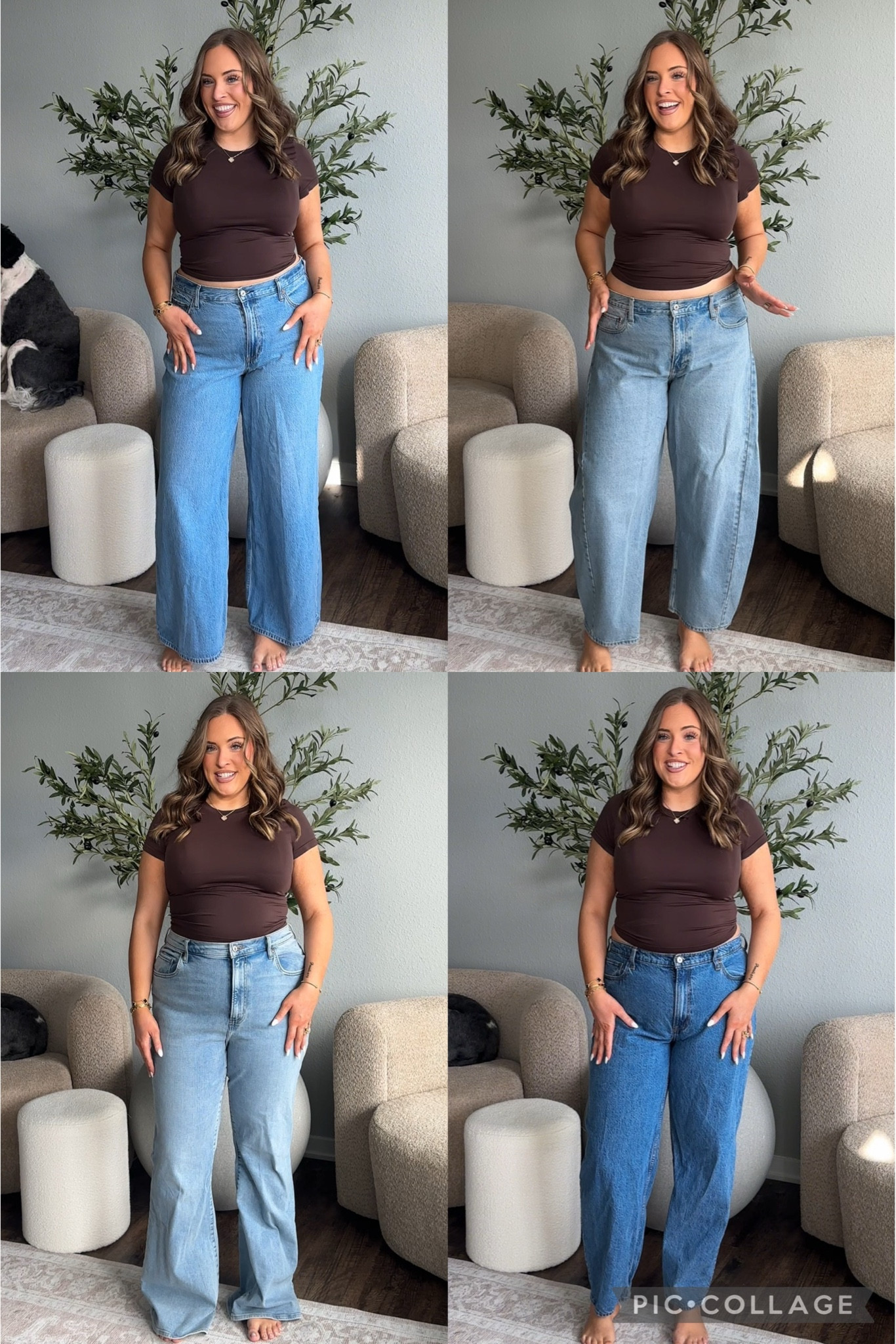 My fave curvy jeans! Wearing a 32 or 33 in all of them! Use code AFYPB for $$$ off!

#LTKSeasonal #LTKSaleAlert #LTKWatchNow