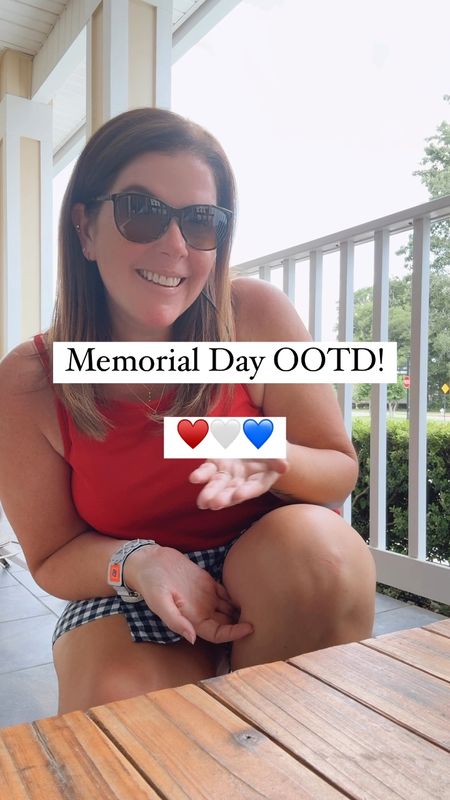 The cutest ♥️🤍💙 look for Memorial Day, but could also be worn for the 4th of July or Labor Day! The full look is from Old Navy and both pieces are on sale! The skort rubs TTS, comes in a few different color options and is on sale for $24.99! The tank also runs TTS, comes in a lot of color options and is on sale for $4.99! 

#LTKMidsize #LTKStyleTip #LTKSaleAlert