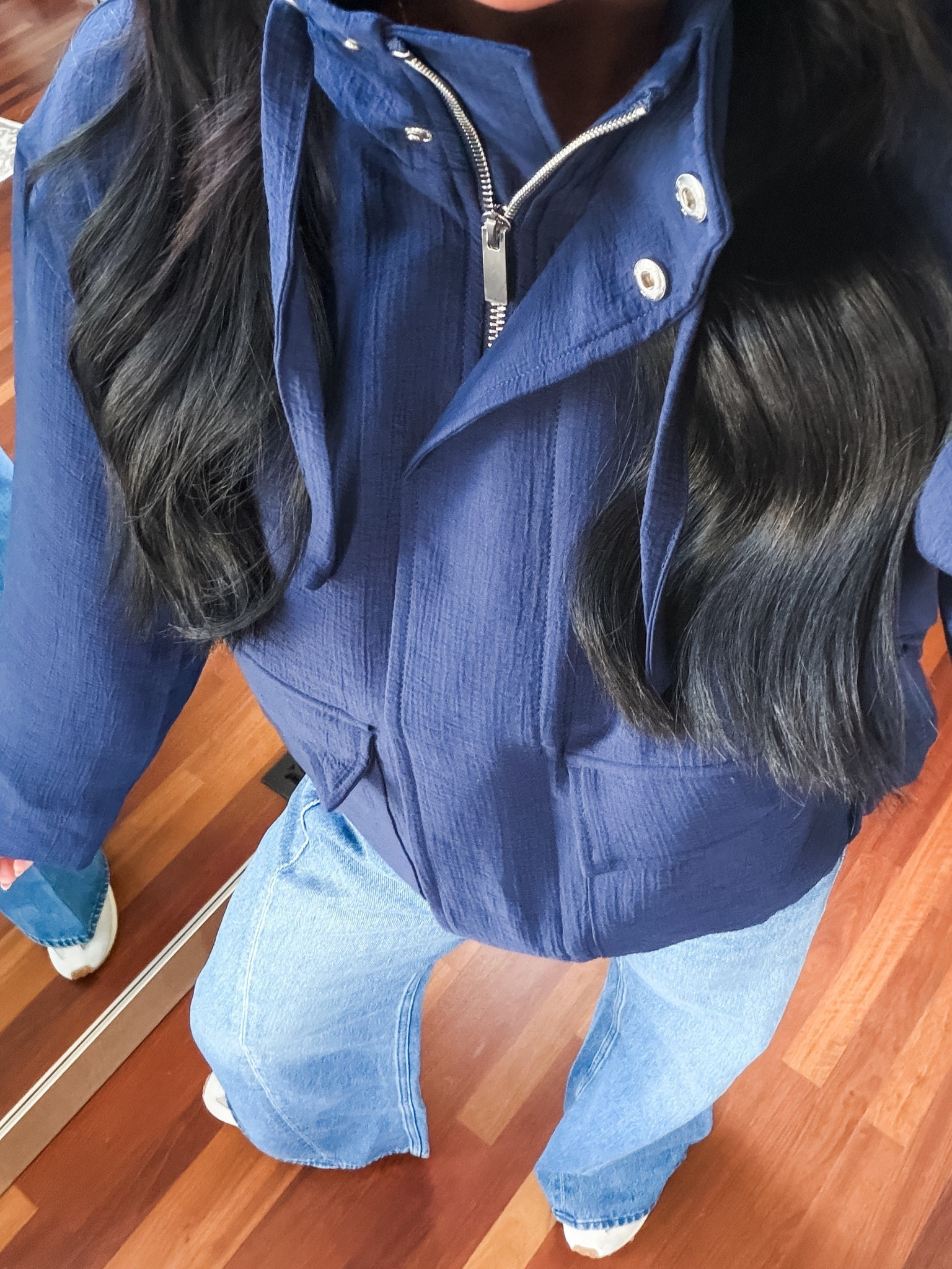 Love this spring jacket
Wearing a medium 

#LTKSeasonal #LTKSaleAlert #LTKootd