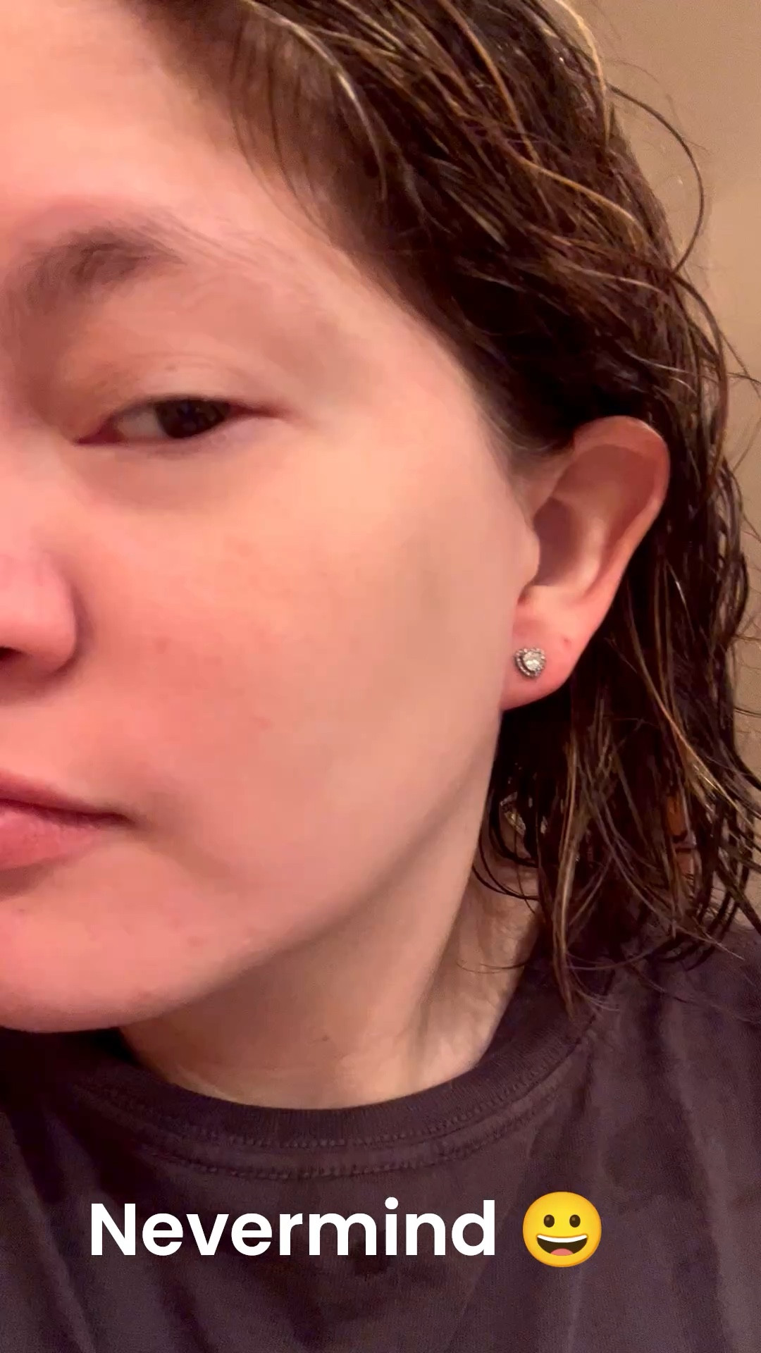 Freshly washed Olaplex hair Nirvana Nevermind Tee from @American Eagle Outfitters, Hot Pink Pants and Pandora Heart 💜 Earrings. 

#LTKBeauty #LTKgrwm #LTKootd