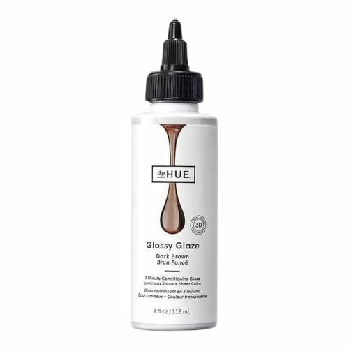 dpHUE Glossy Glaze, Dark Brown - In-Shower Liquid Hair Gloss for Luminous Shine & Sheer Color - Paraben, SLS & SLES Sulfate Free - Leaping Bunny Certified | Amazon (US)