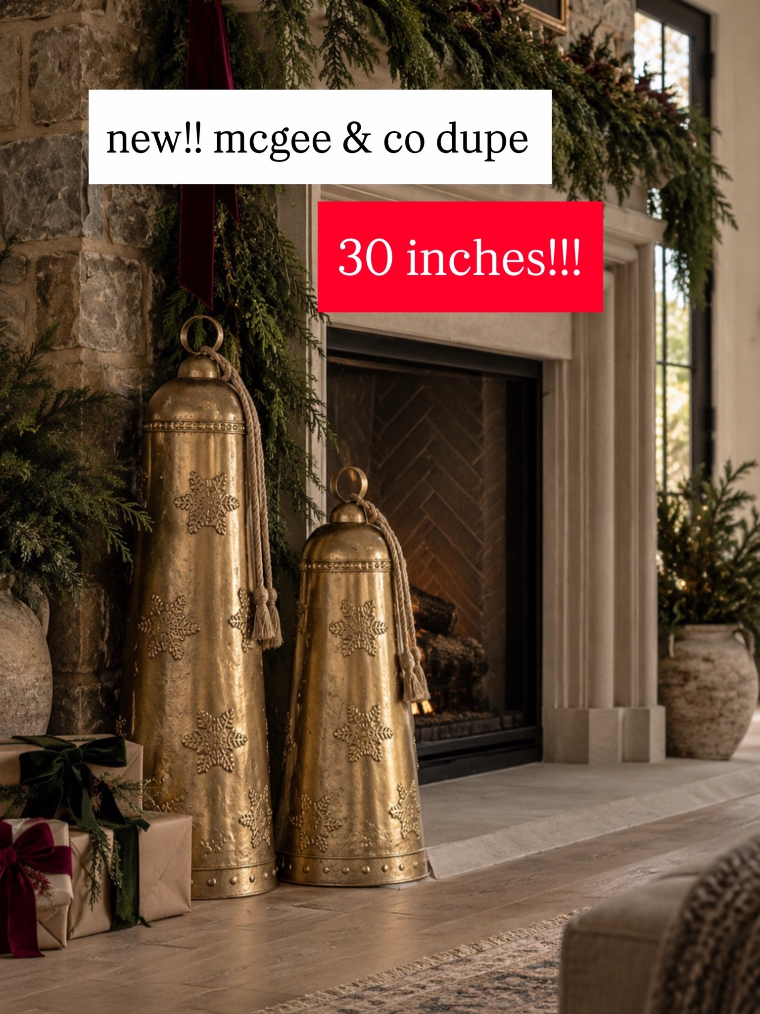 stunning new holiday bells

amazon home, walmart home, walmart fashion, amazon home, amazon roundup, amazon finds, walmart finds, walmart home, affordable home, amber interiors, studio mcgee, home roundup