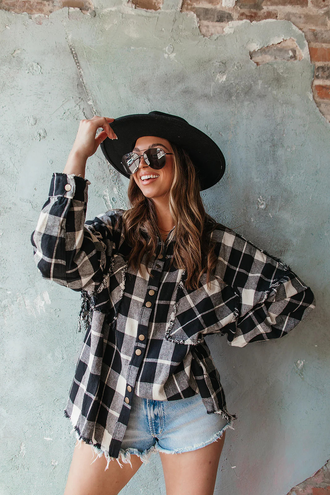 Sarah Cotton Fringe Shacket | The Post