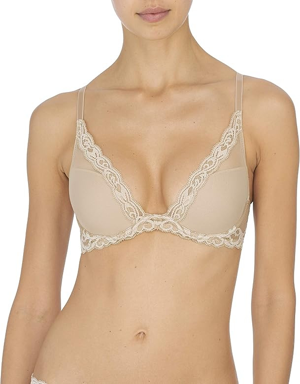 Natori Feathers Contour Plunge Bra | Amazon (US)