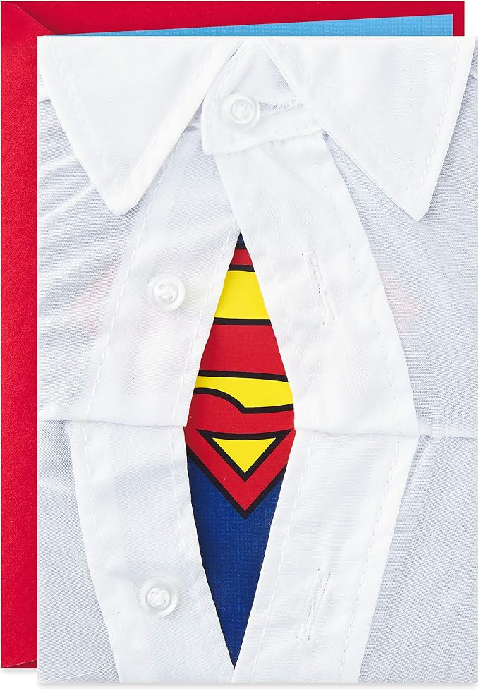 Hallmark Signature Birthday Card for Him (Superman Silhouette) | Amazon (US)