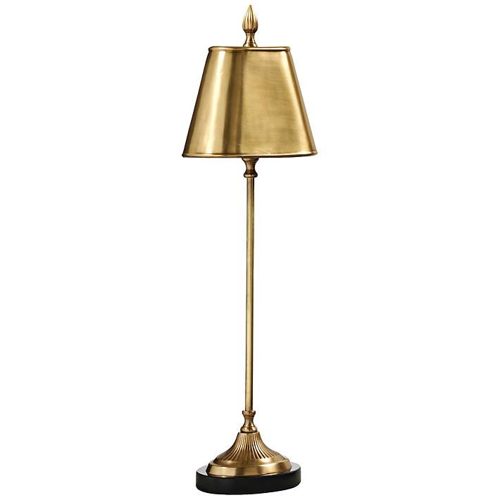Wildwood Delicate Console Brass Table Lamp | Lamps Plus
