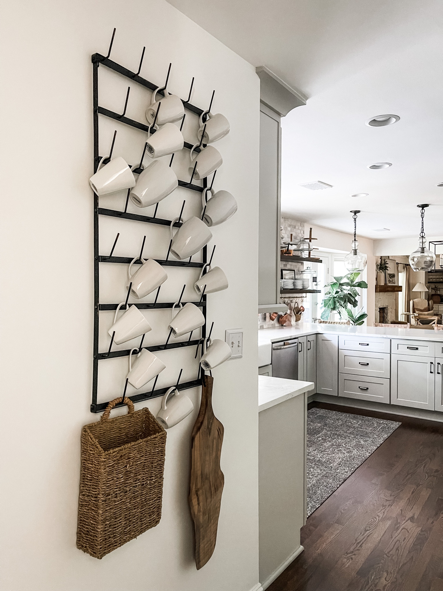 Coffee mug storage 

#coffeemug #coffeemugrack 

#LTKfamily #LTKstyletip #LTKhome