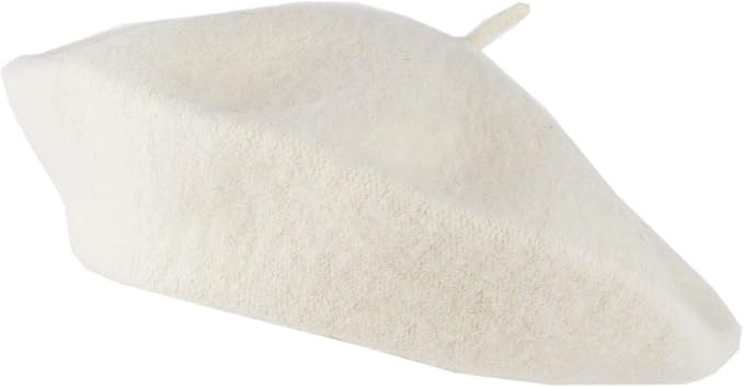 Hat To Socks Wool Blend French Beret for Men and Women in Plain Colours | Amazon (US)