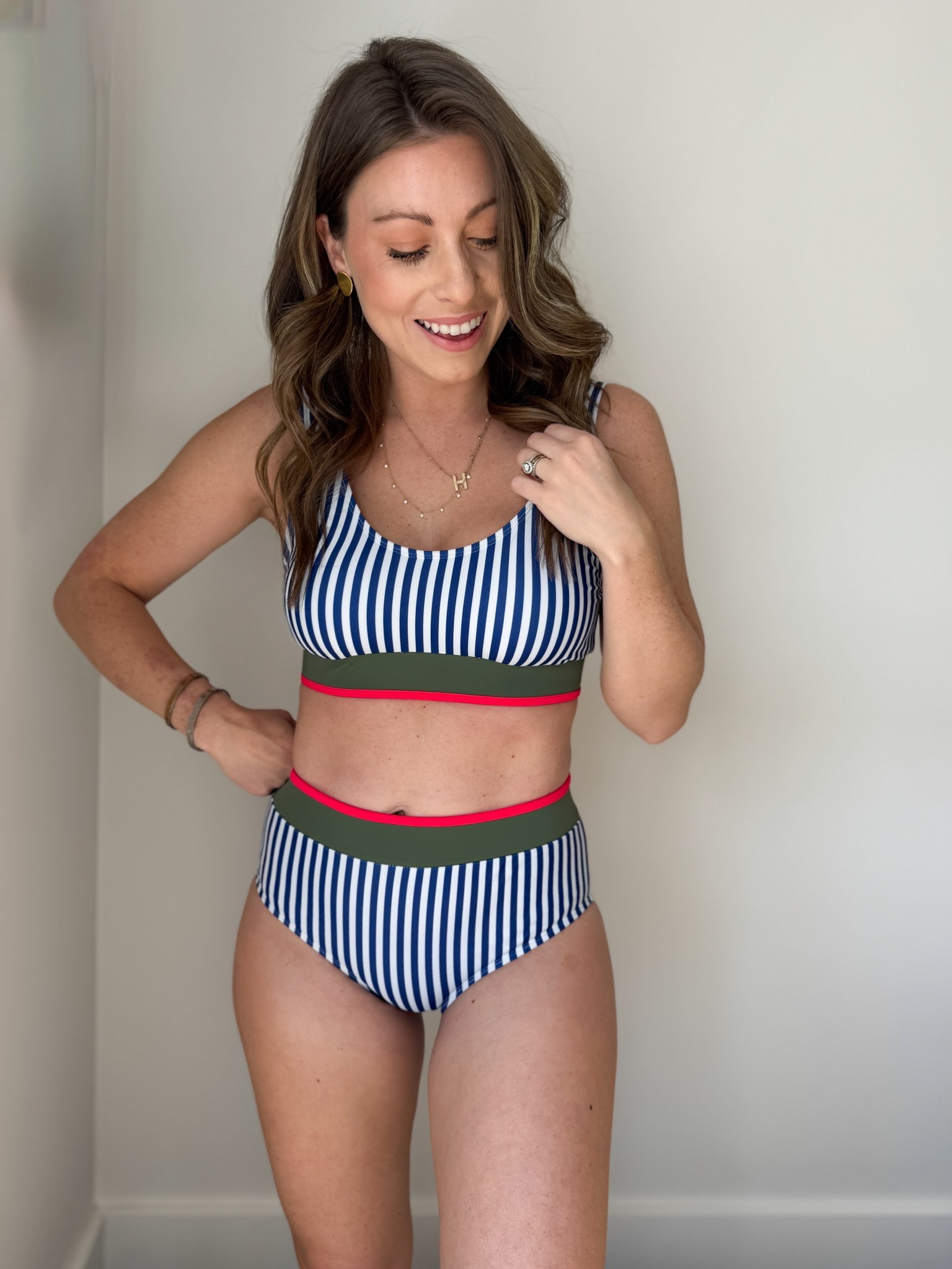 AMAZON SWIM! Love the colors on this one! 
Wearing a small 

#LTKSwim #LTKTravel #LTKStyleTip