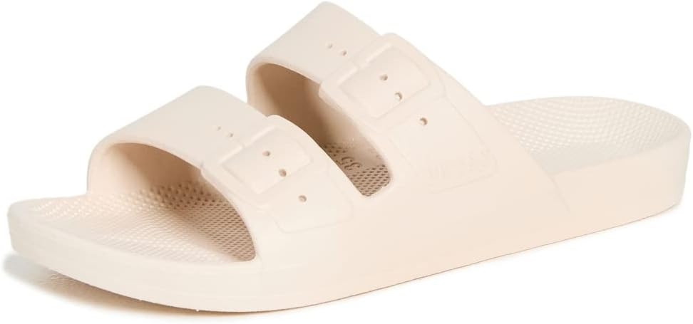 Freedom Moses Women's Moses Two Band Slides | Amazon (US)