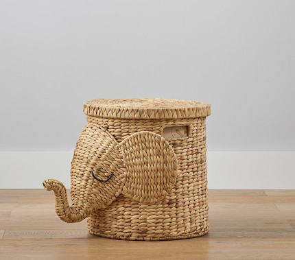 Click for more info about Shaped Elephant Lidded Storage
