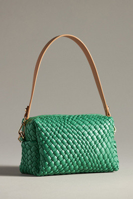Boxy Woven Shoulder Bag | Anthropologie (US)