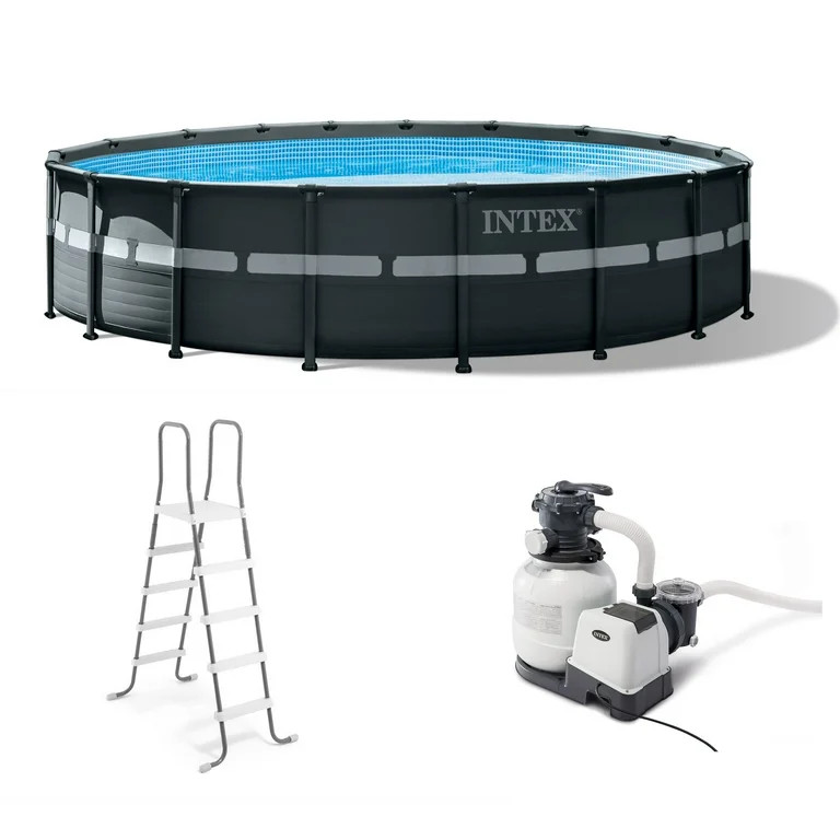 Intex Ultra XTR 18' x 52" Above Ground Pool Set and Maintenance Accessories | Walmart (US)