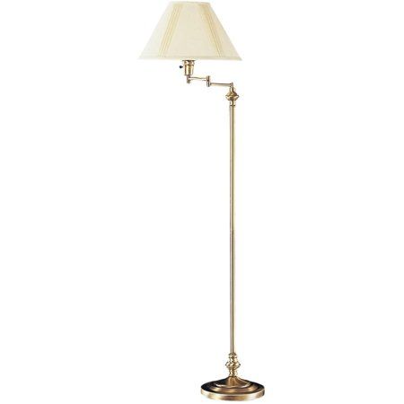 Cal Lighting BO-314-AB Transitional Swing Arm Floor Lamp, Antique Bronze, ELEGANT DESIGN: It's antiq | Walmart (US)