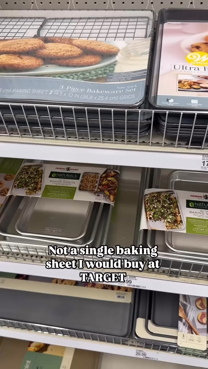 Skip the nonstick, the aluminum and ceramic coatings. Opt for a stainless steel instead. 

Better options linked in my Amazon Storefront and LTK. Comment BAKE and I’ll send you the link. 
.
.
#healthierlife #healthykitchen #shopwithme #amazonpartner #amazonaffiliate


#LTKHome