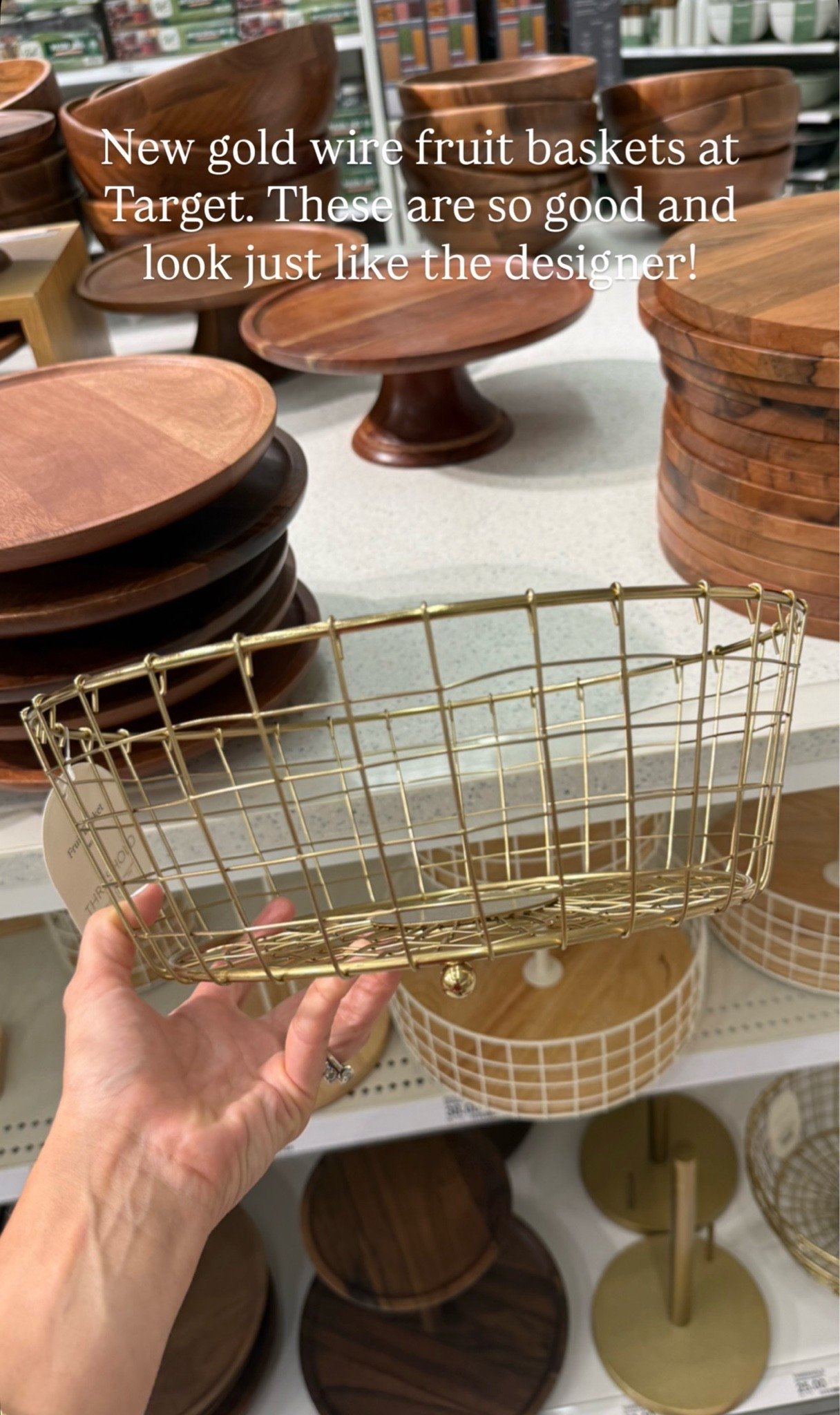 Target gold wire baskets

#LTKSeasonal #LTKHome #LTKmomlife