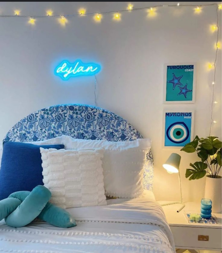 Cute preppy blue room Inspo🩵 

#LTKhome #LTKBacktoSchool #LTKFind