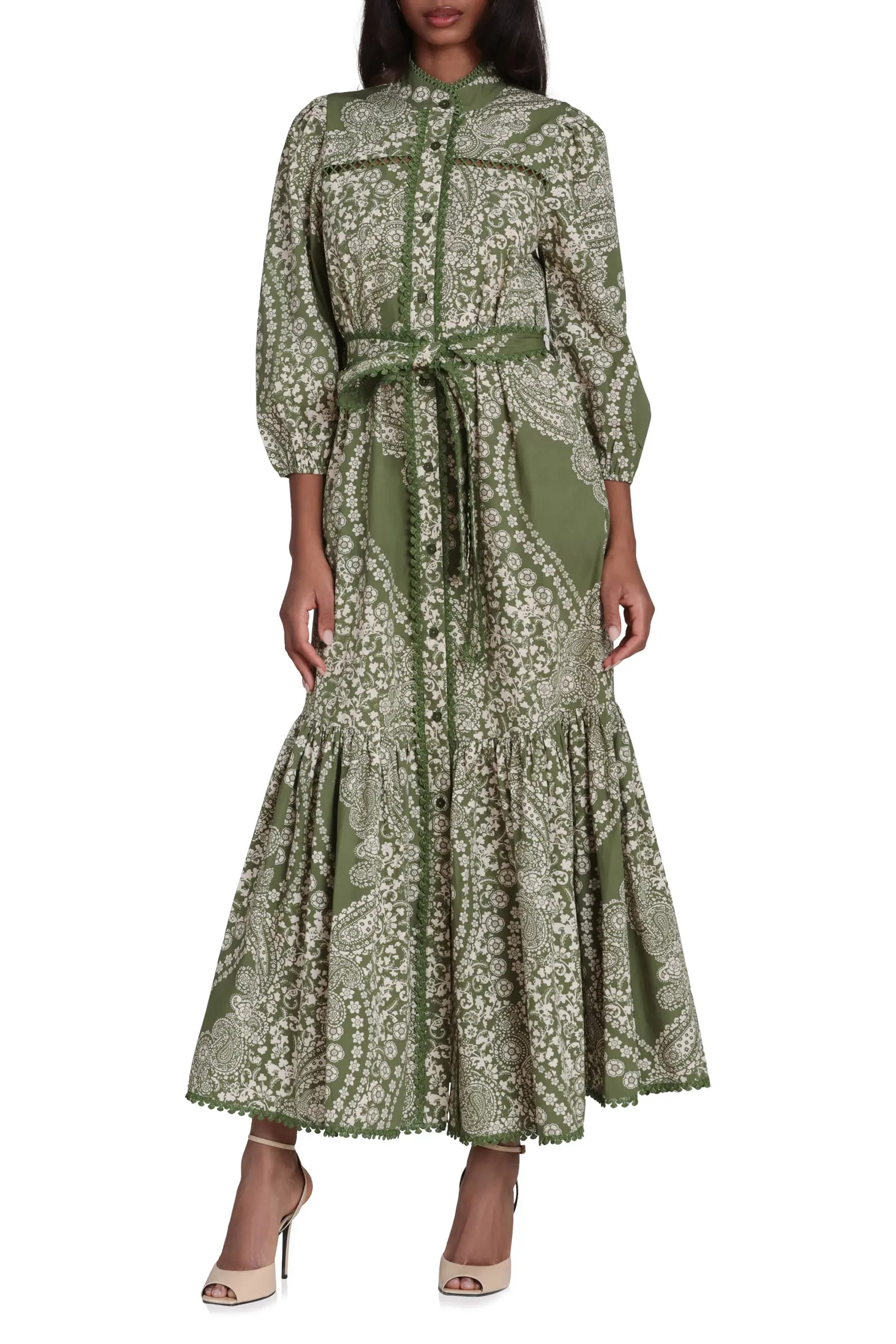 Cotton Poplin Floral Maxi Dress (Women) | Nordstrom | Nordstrom
